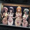Bleach Girls Hot Spring 3D Painting