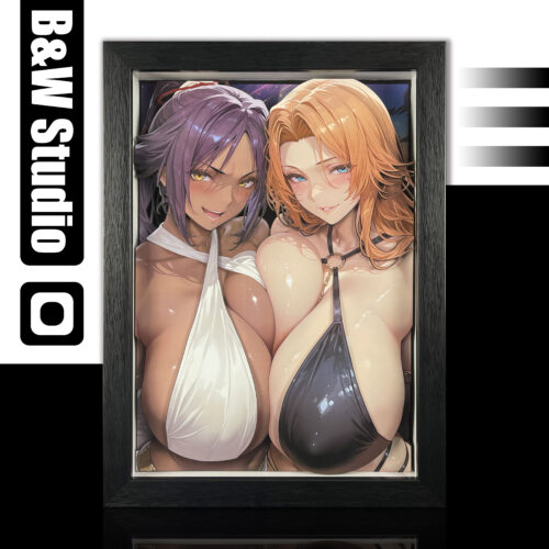 Yoruichi&Rangiku 3D Painting