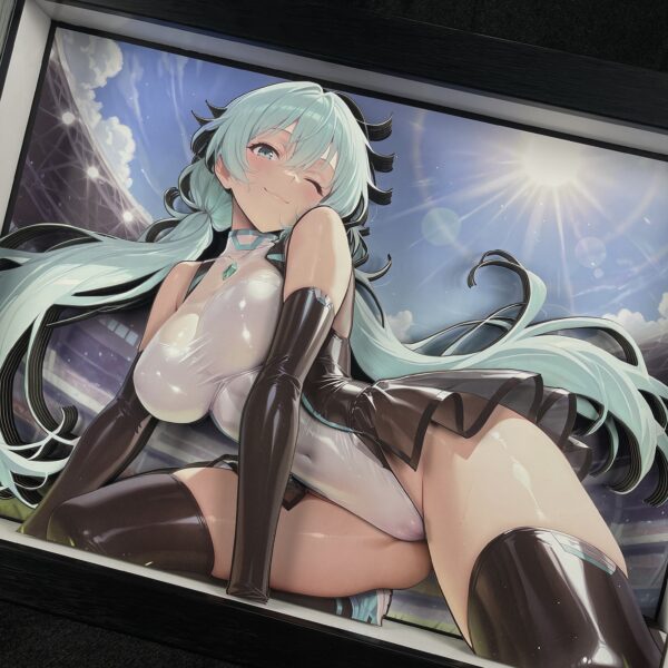 Hatsune Miku Racing 3D Painting