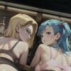 Android 18&Bulma 3D Painting