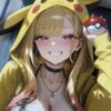 Pikachu Girls-Kitagawa Marin 3D Painting