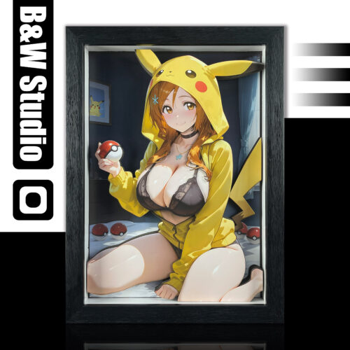 Pikachu Girls-Inoue Orihime 3D Painting