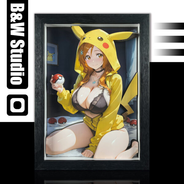 Pikachu Girls-Inoue Orihime 3D Painting