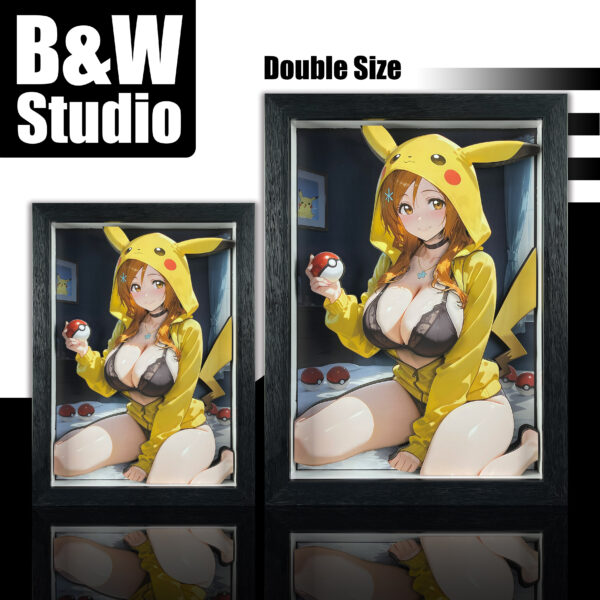 Pikachu Girls-Inoue Orihime 3D Painting