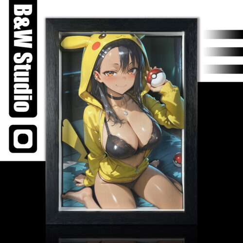 Pikachu Girls-Nagatoro Hayase 3D Painting