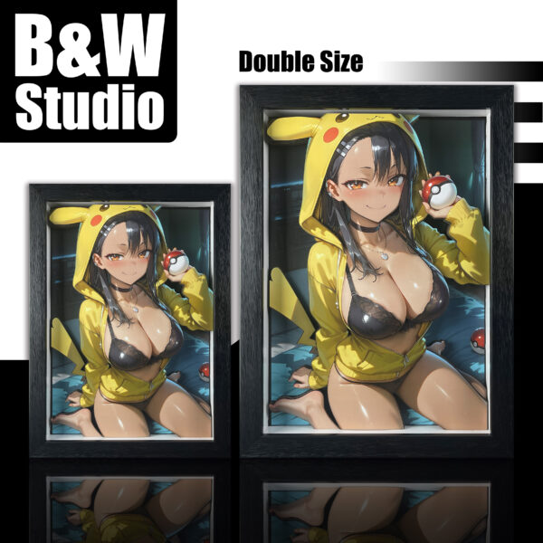 Pikachu Girls-Nagatoro Hayase 3D Painting
