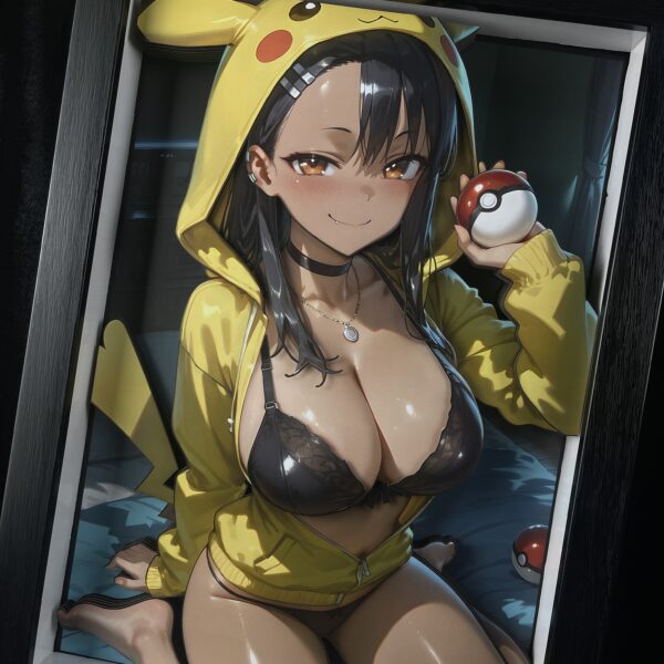Pikachu Girls-Nagatoro Hayase 3D Painting