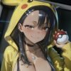 Pikachu Girls-Nagatoro Hayase 3D Painting