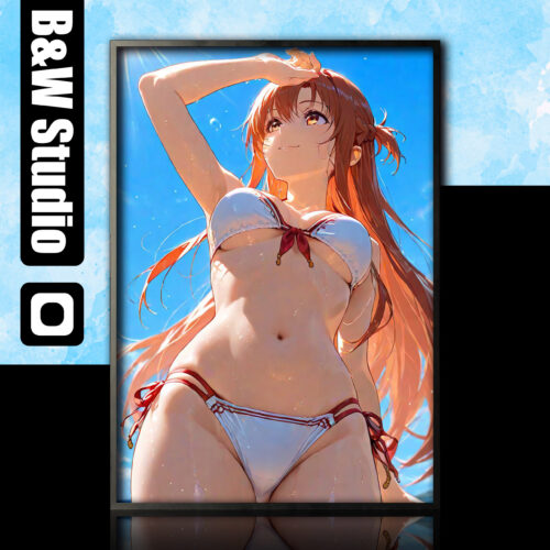 Asuna Flat Painting