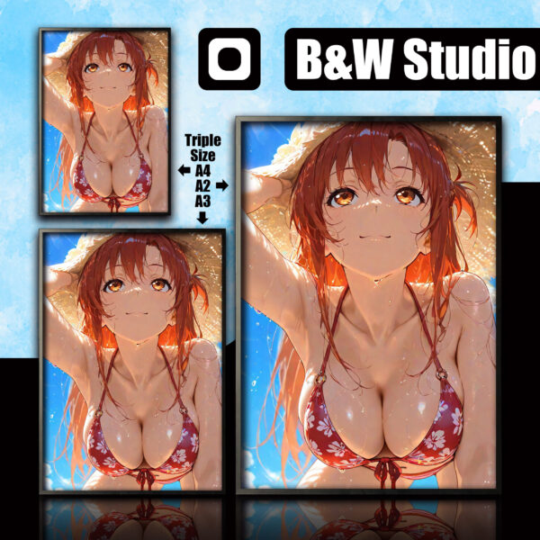 Asuna Flat Painting