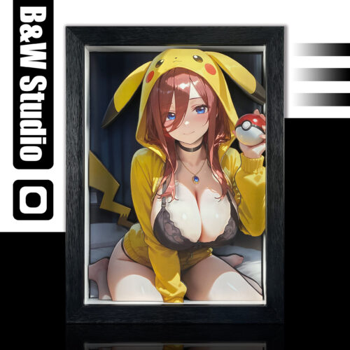 Pikachu Girls-Miku Nakano 3D Painting