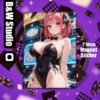 The Quintessential Quintuplets Magnet Sticker