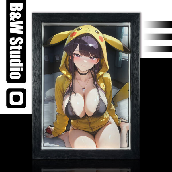 Pikachu Girls-Komi Shouko 3D Painting