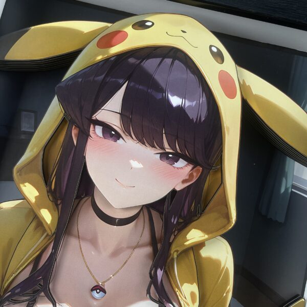 Pikachu Girls-Komi Shouko 3D Painting