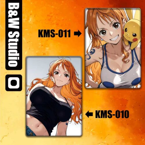 Nami&Pikachu Magnet Sticker