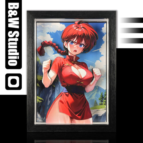 Saotome Ranma 3D Painting