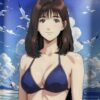 Akagi Haruko 3D Painting