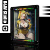 Pikachu Girls-Android 18 Card Collection
