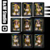 Pikachu Girls Series Card Collection 9Pcs