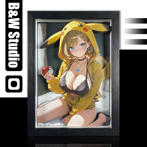 Pikachu Girls-Serena 3D Painting