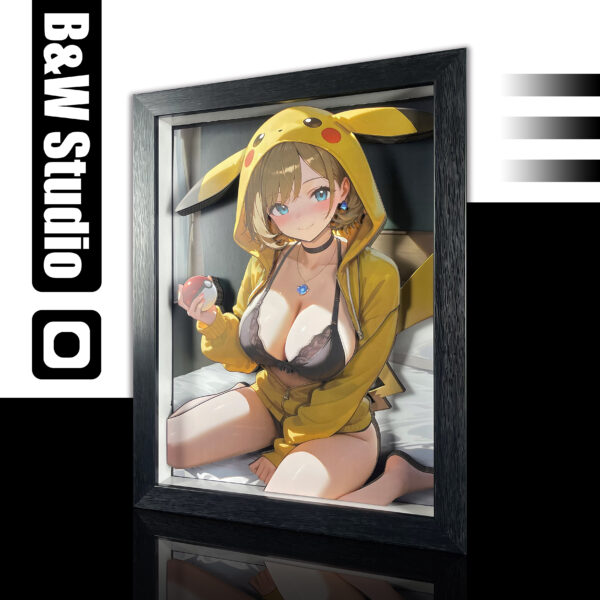 Pikachu Girls-Serena 3D Painting