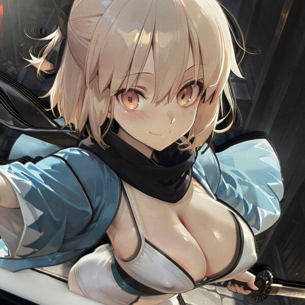 Okita Souji 3D Painting